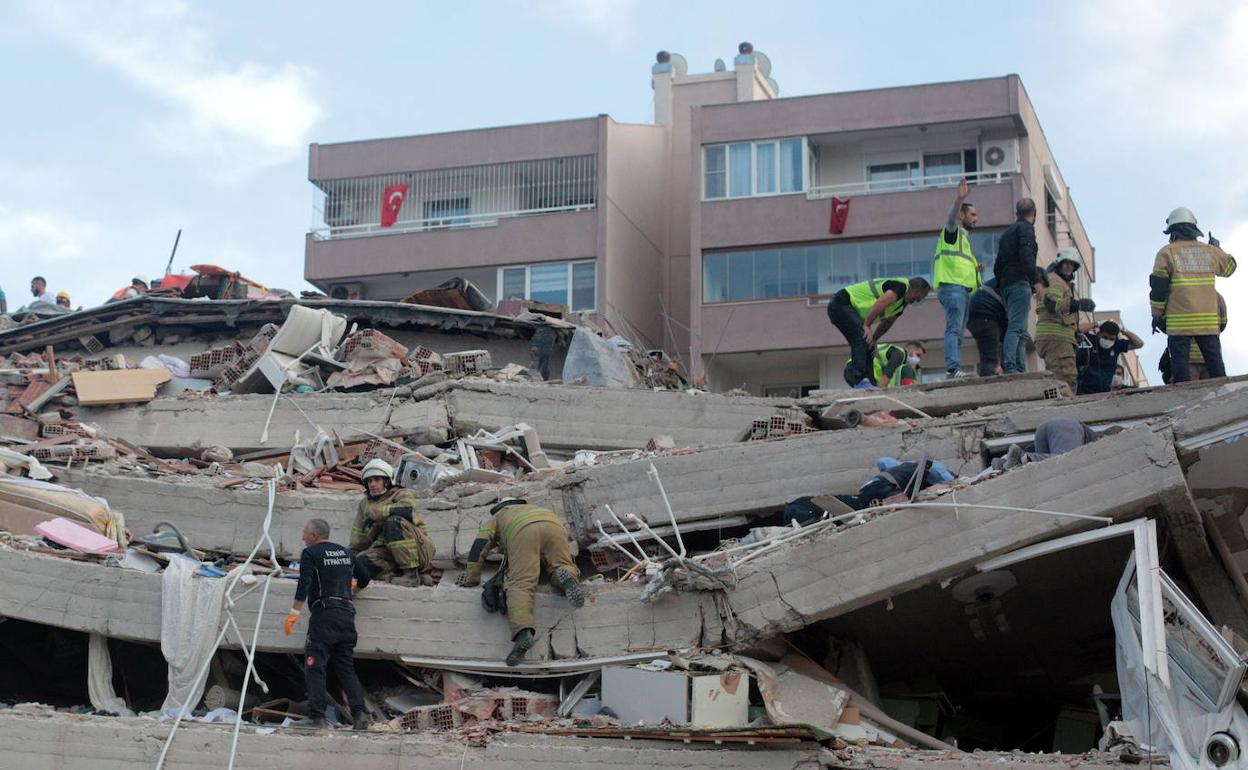 El terremoto dejó graves consecuencias en Turquía