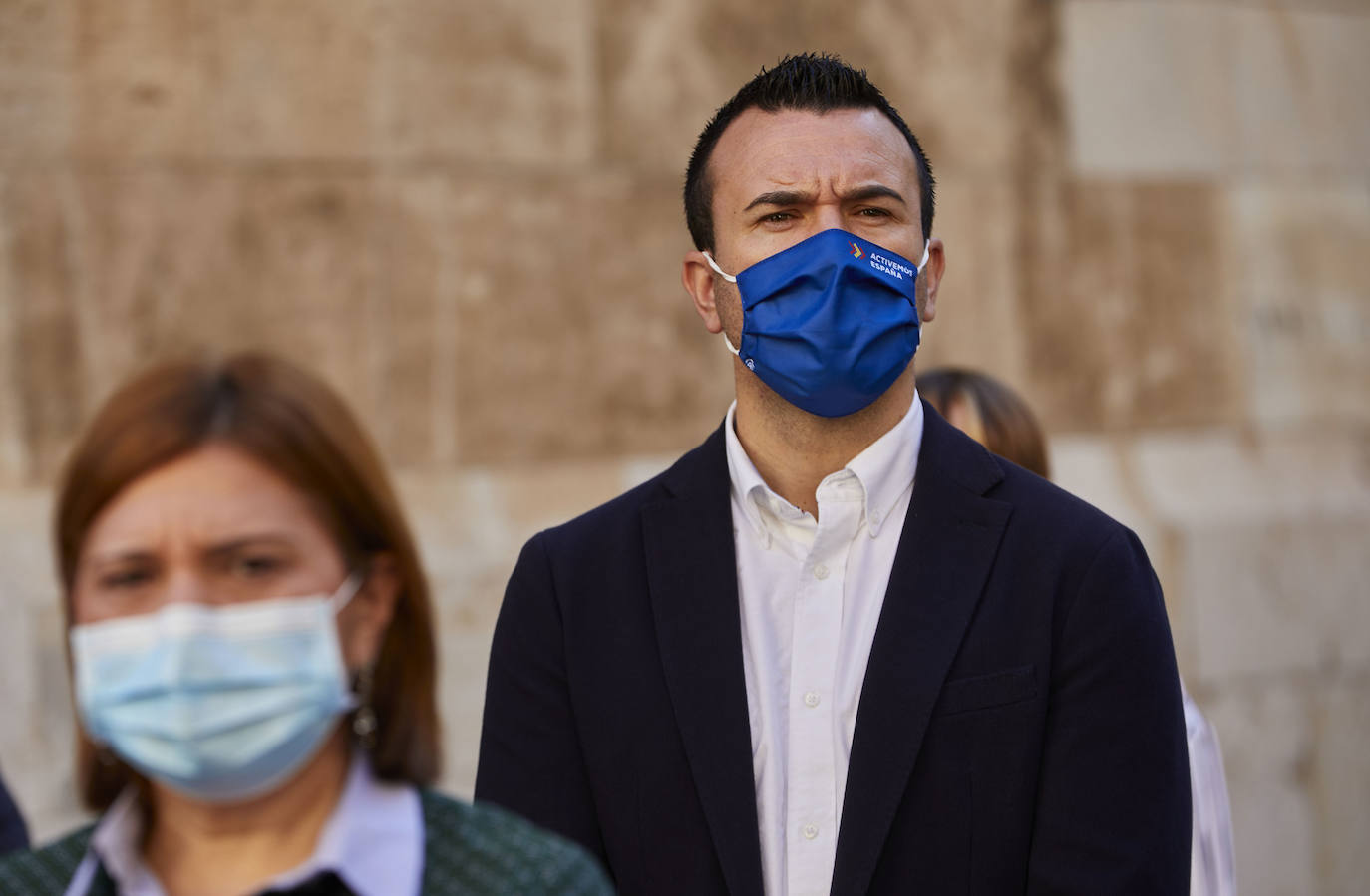 Fotos: Homenaje en Valencia a las víctimas del coronavirus