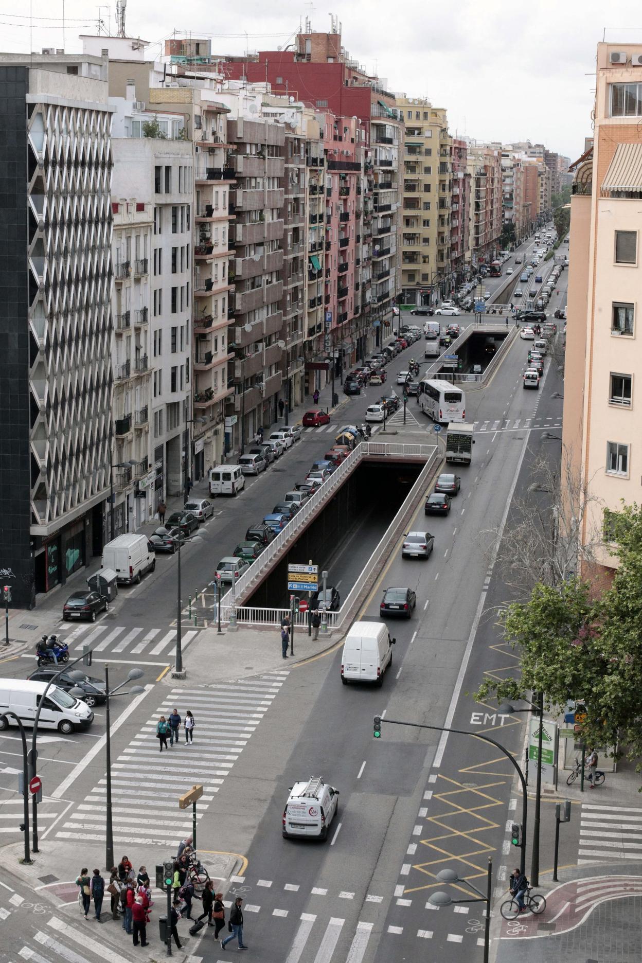 Vista de la avenida Pérez Galdós. irene marsilla