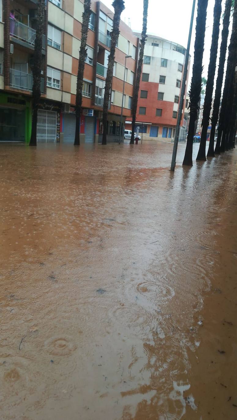 Inundaciones en Alzira.