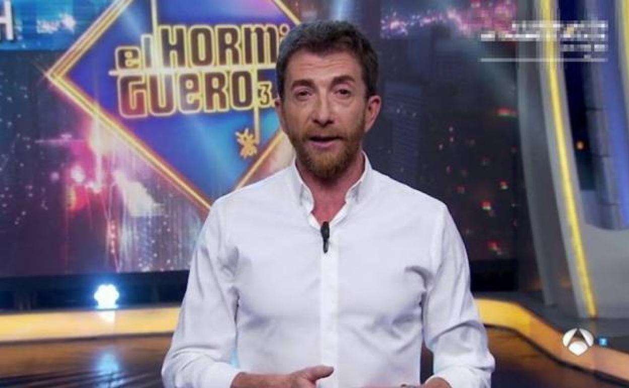 Pablo Motos, durante una emisión de 'El Hormiguero'.