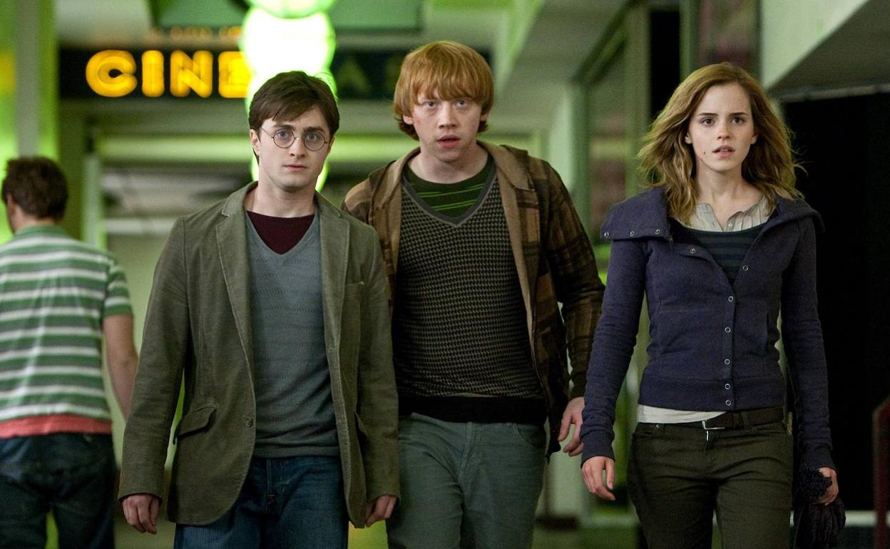 Los protagonistas de la saga de 'Harry Potter'. 