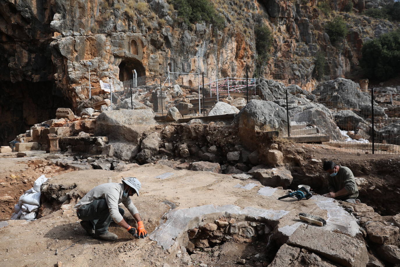 Fotos: Arqueólogos hallan un posible fuerte Geshur en los Altos del Golán