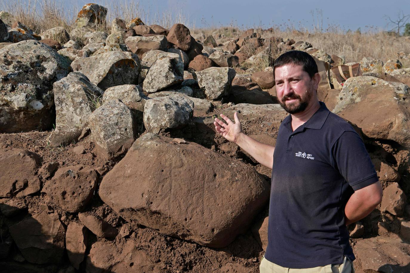 Fotos: Arqueólogos hallan un posible fuerte Geshur en los Altos del Golán