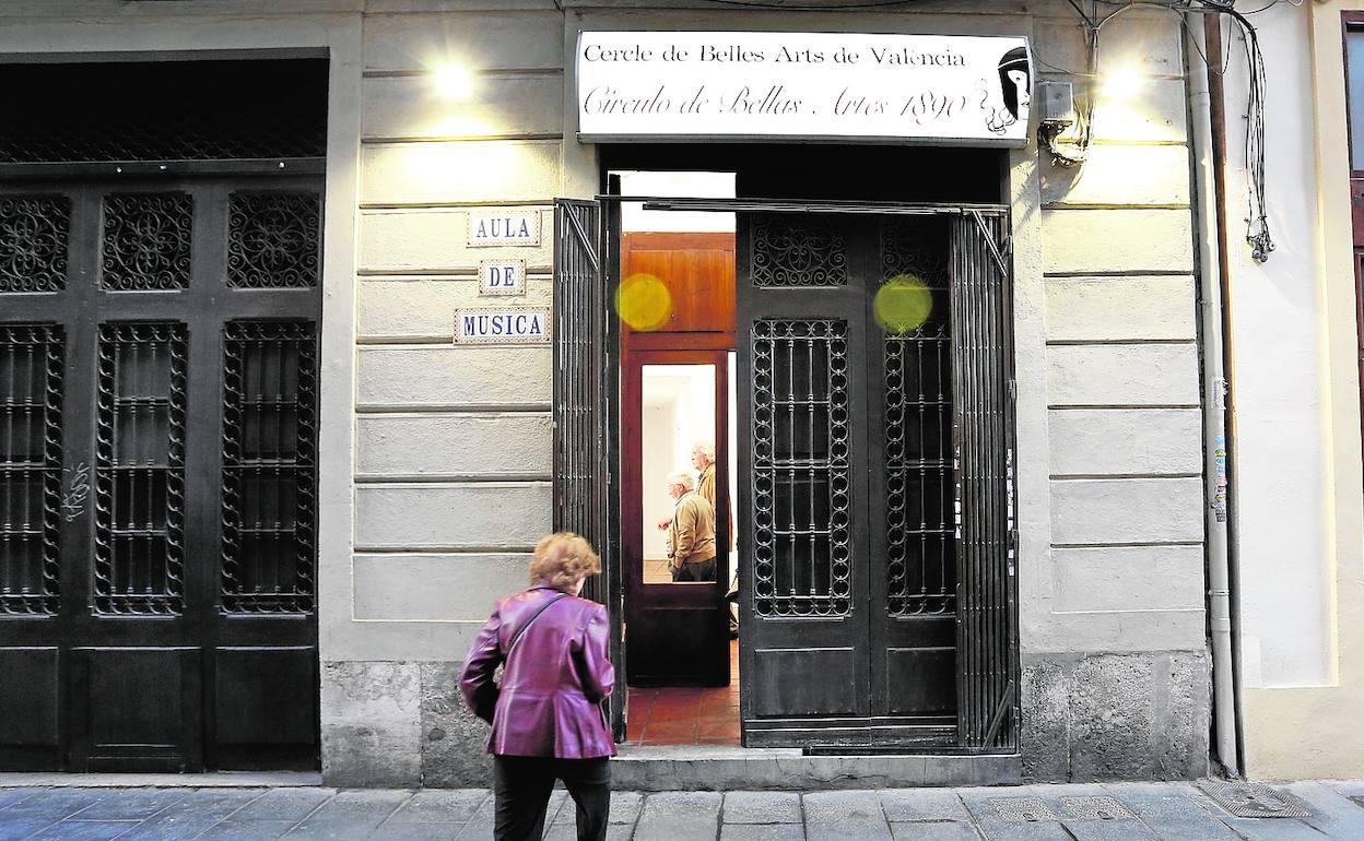 La última sede del Círculo de Bellas Artes estuvo situada en la calle Maldonado. 