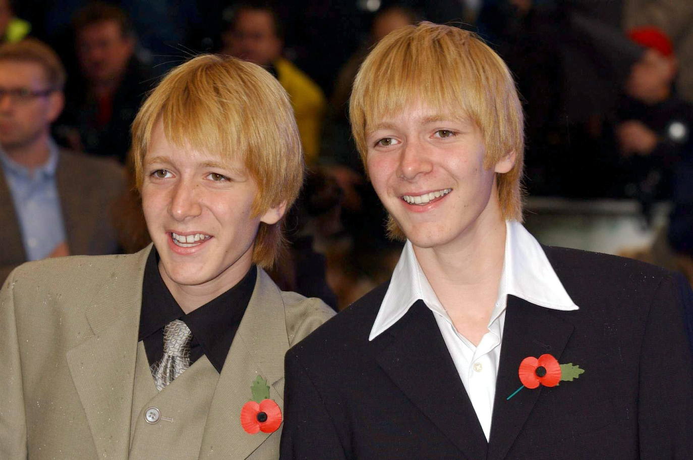 10.- James y Oliver Phelps interpretaron a los gemelos Weasley (Fred y George Weasley).