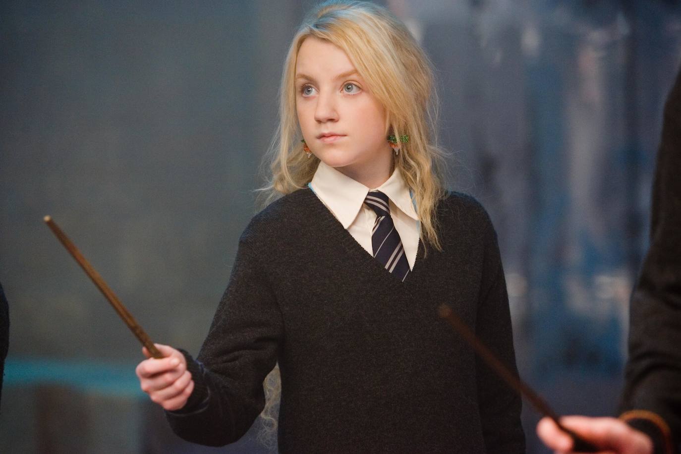 9.- Evanna Lynch interpretó a Luna Lovegood.