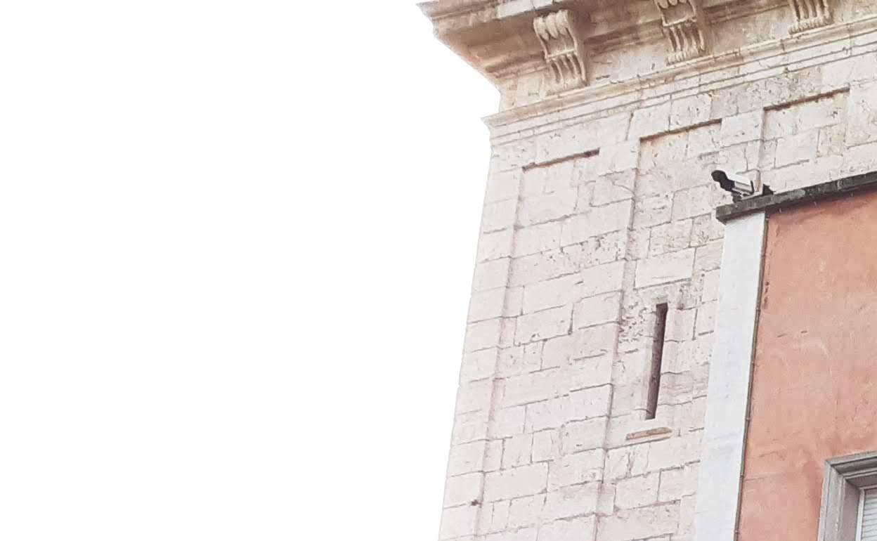 Algunos de los voluntarios de Protección Civil, junto al alcalde y al jefe de la Policía Local. 