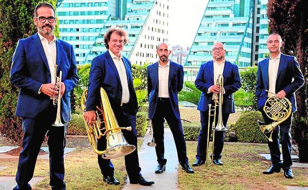 Spanish Brass, quinteto. Premio Nacional de Música. 