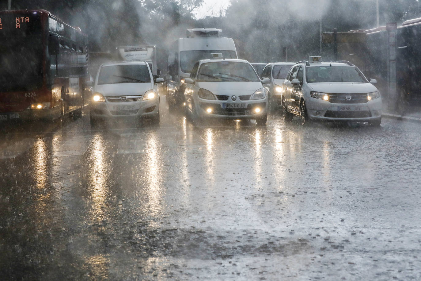 Precipitaciones en Valencia