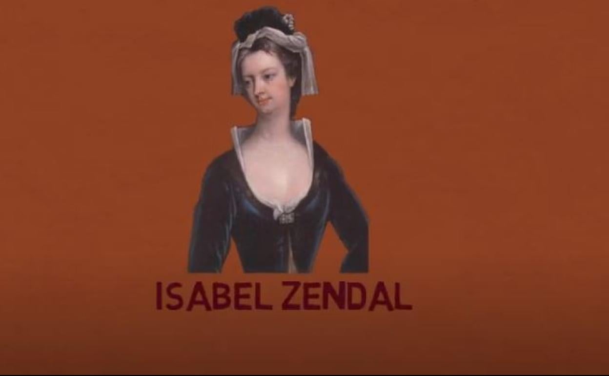 Retrato de Isabel Zendal. 
