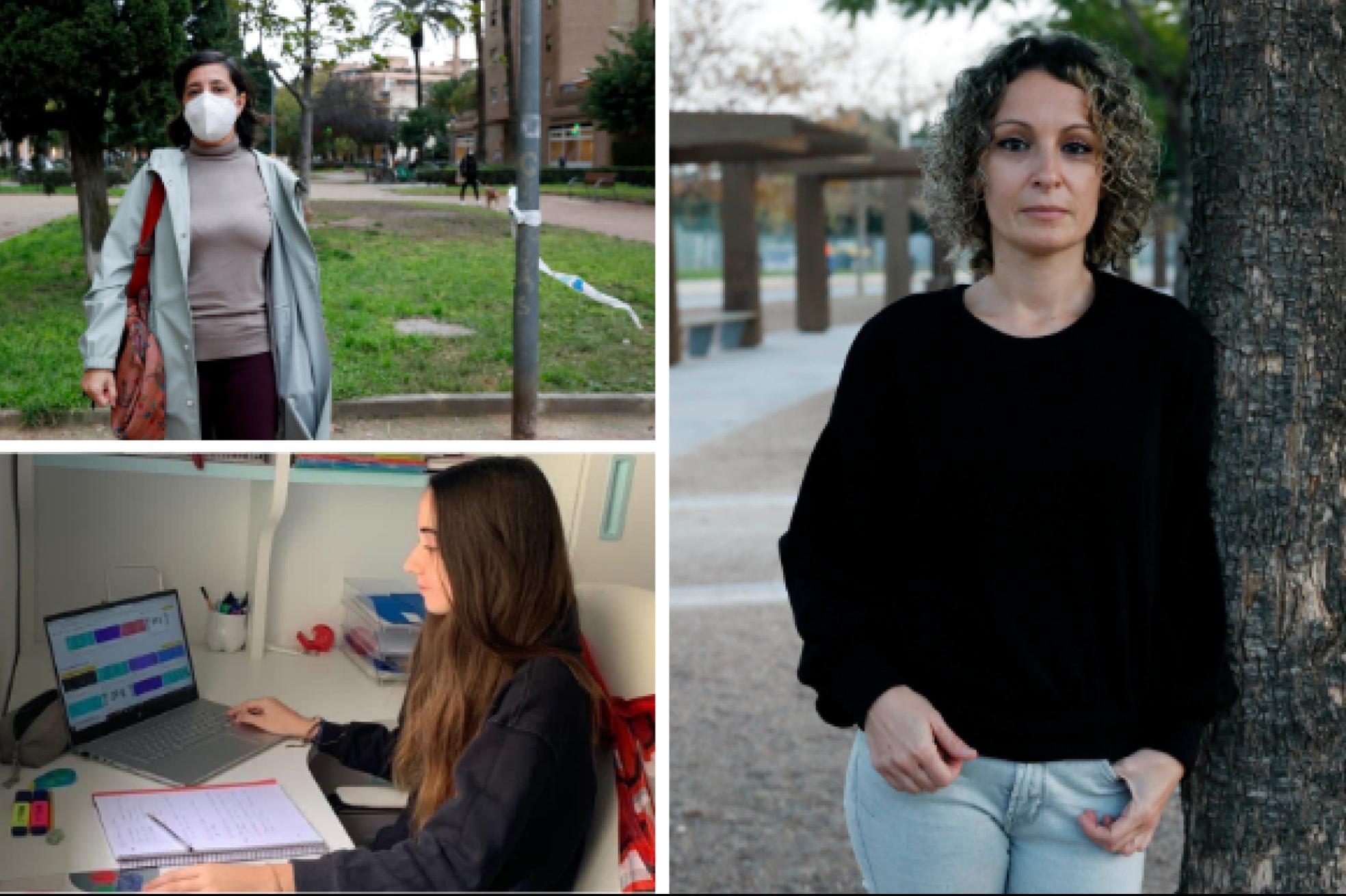 Ana Crespo, Irene Haba y Sonia Serrano.