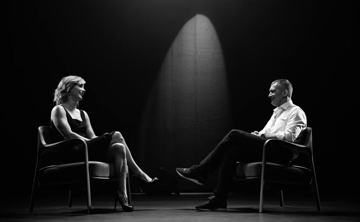 María Casado y Antonio Banderas.