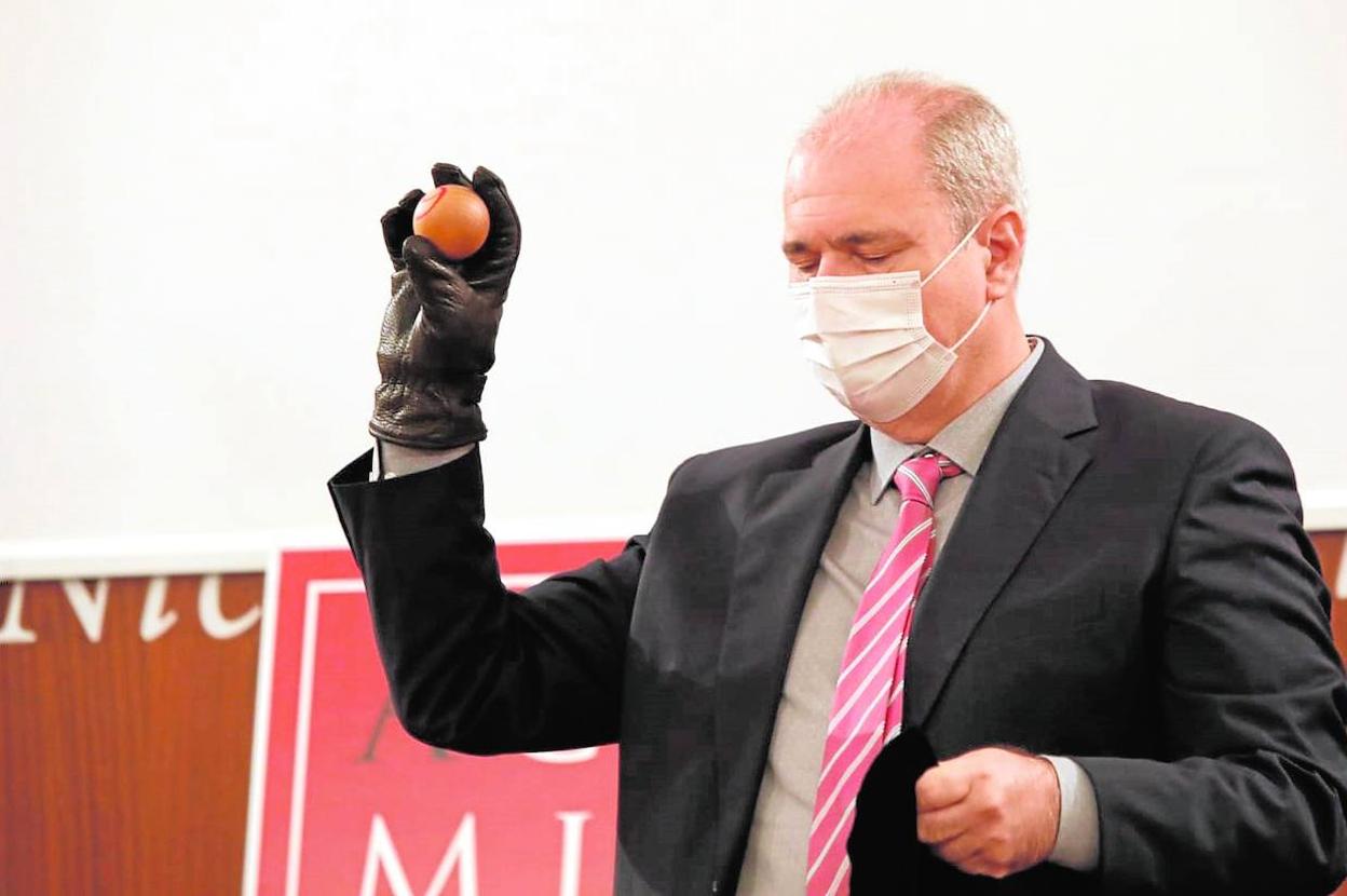 El sorteo celebrado ayer en el monasterio de San Miguel de los Reyes.