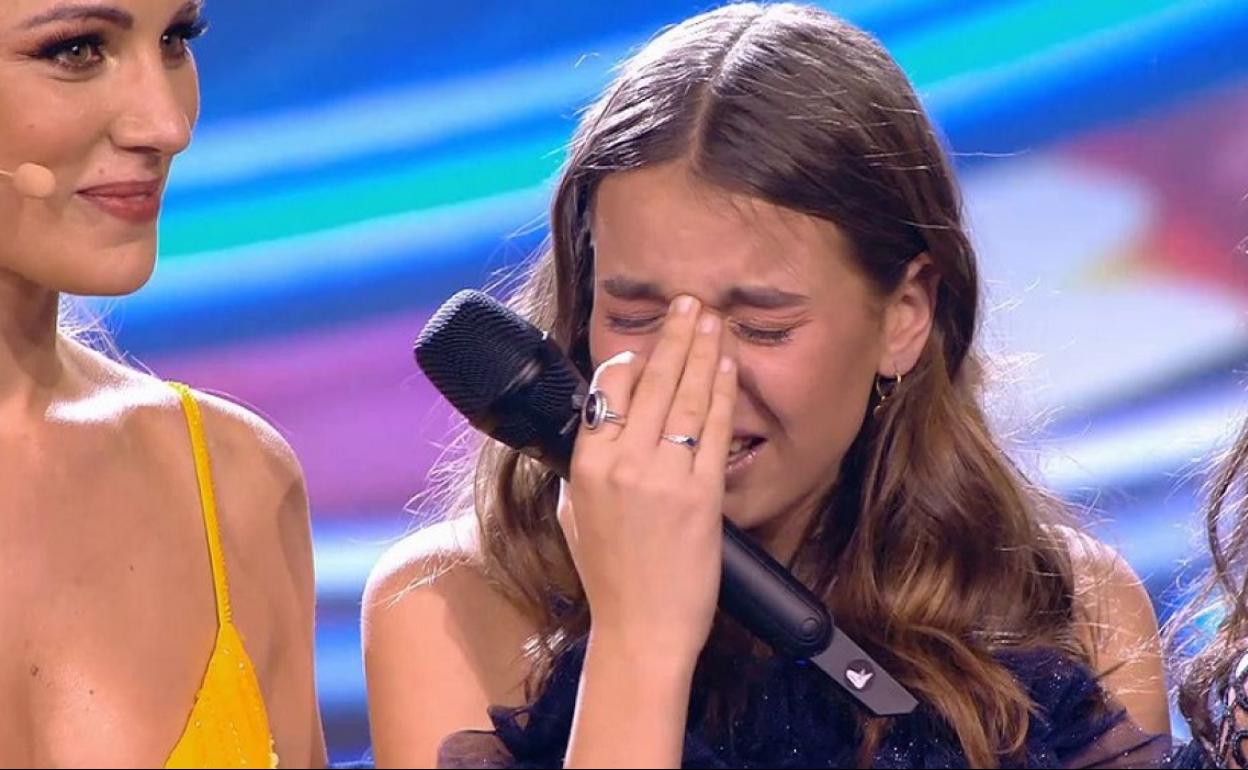 Índigo Salvador, ganadora de 'Idol kids'.