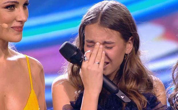 Índigo Salvador, ganadora de la primera edición de 'Idol kids'