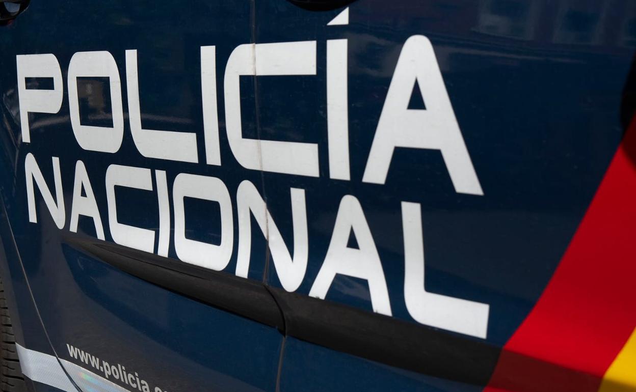 Un vehículo de la Policía Nacional. 