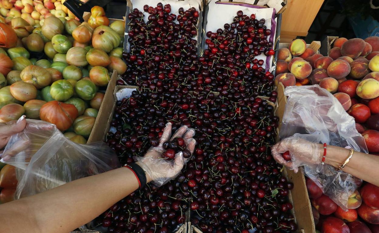 Una frutería, en una imagen de archivo. 