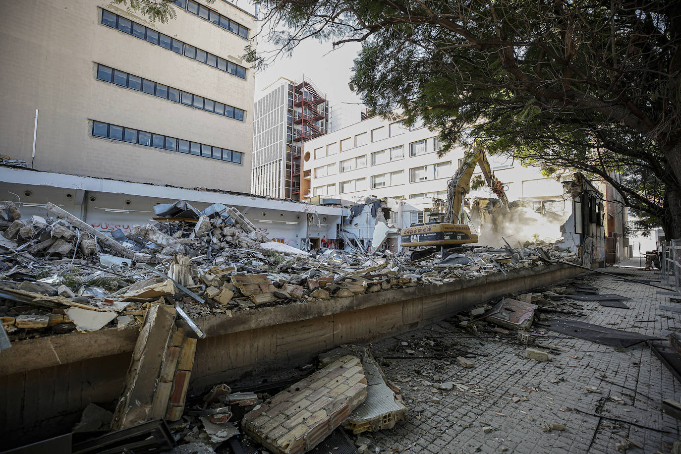 La Conselleria de Sanidad ha iniciado ya los derribos de la antigua escuela de agrónomos de Valencia, fase previa a la ampliación del Hospital Clínico. Fuentes de Urbanismo del ayuntamiento de Valencia explicaron ayer que estas dependencias no cuentan con ningún nivel de protección patriomonial. No sucede lo mismo con el edificio de la Facultad de Agrónomos, que sí está protegido y será rehabilitado dentro del plan para la citada mejora del centro sanitario.