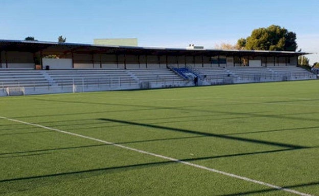 Campo de fútbol de Catarroja al que dará nombre Ricardo Arias. 