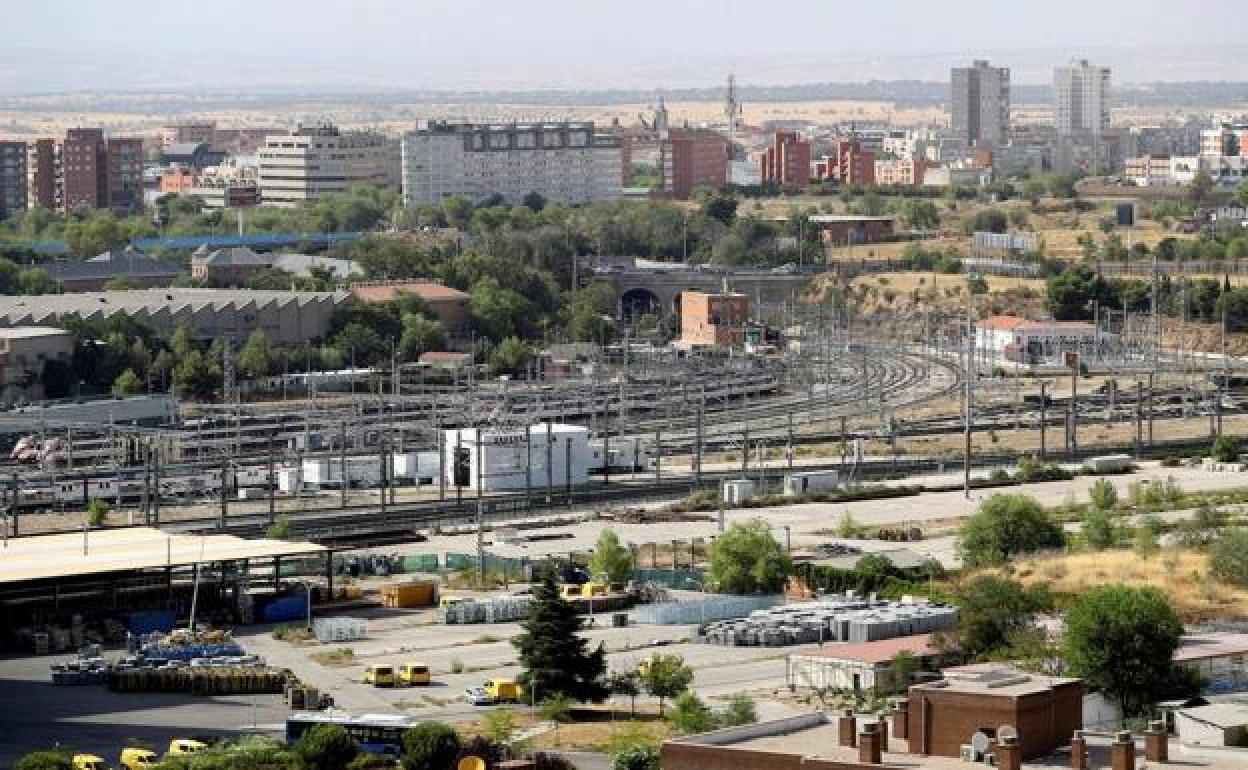 Estación de Chamartín en Madrid. 