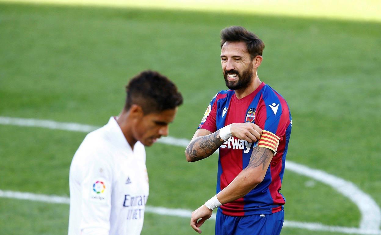 José Luis Morales, en el partido ante el Madrid.