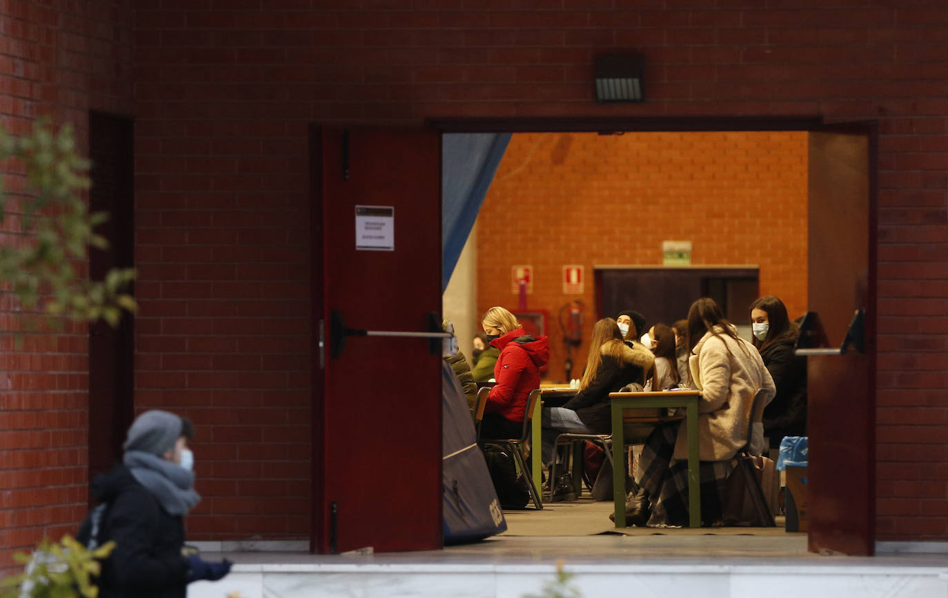 Empiezan los exámenes presenciales en la Universitat de València