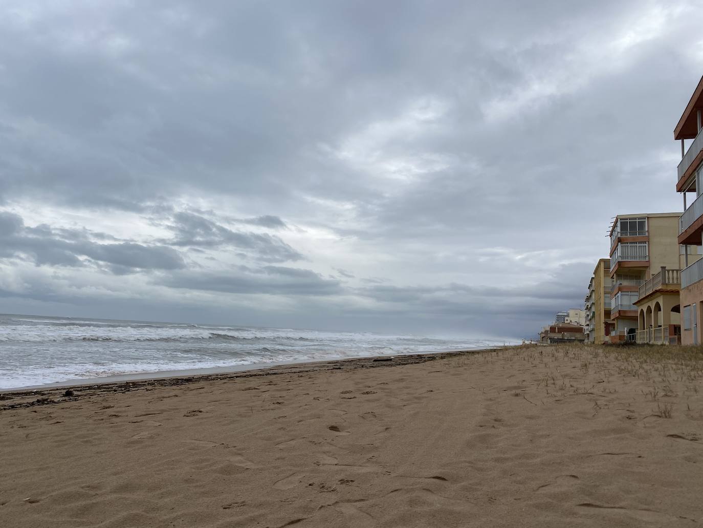 Zona sur de la playa de Tavernes