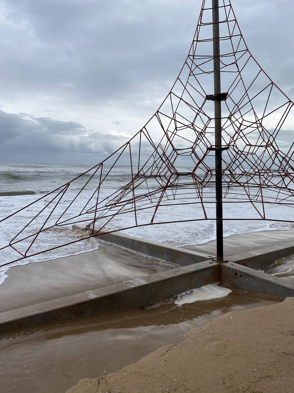 Zona sur de la playa de Tavernes