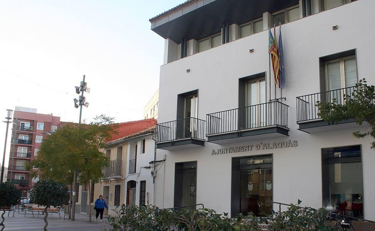 La casa consistorial. 