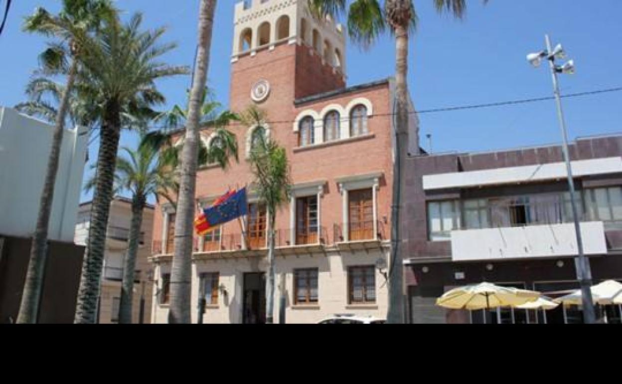 Las dependencias municipales. 