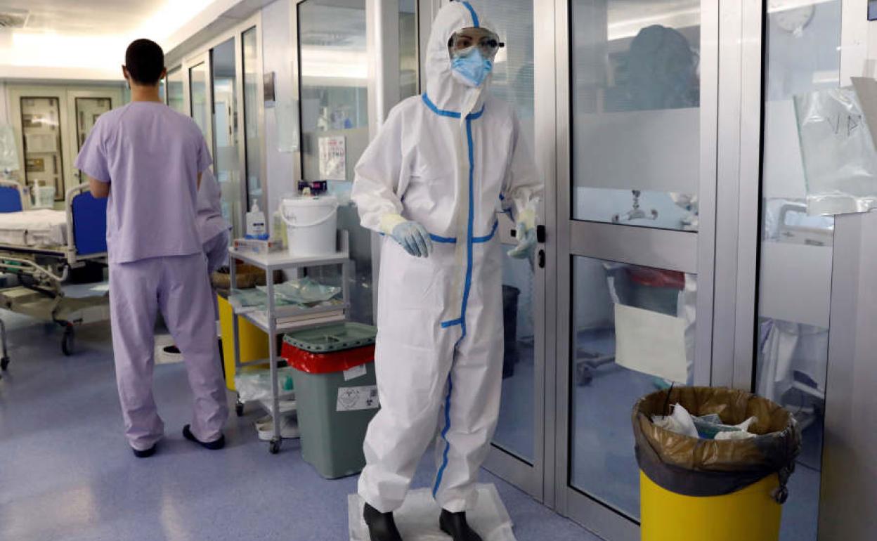 Atención hospitalaria durante la pandemia del coronavirus.