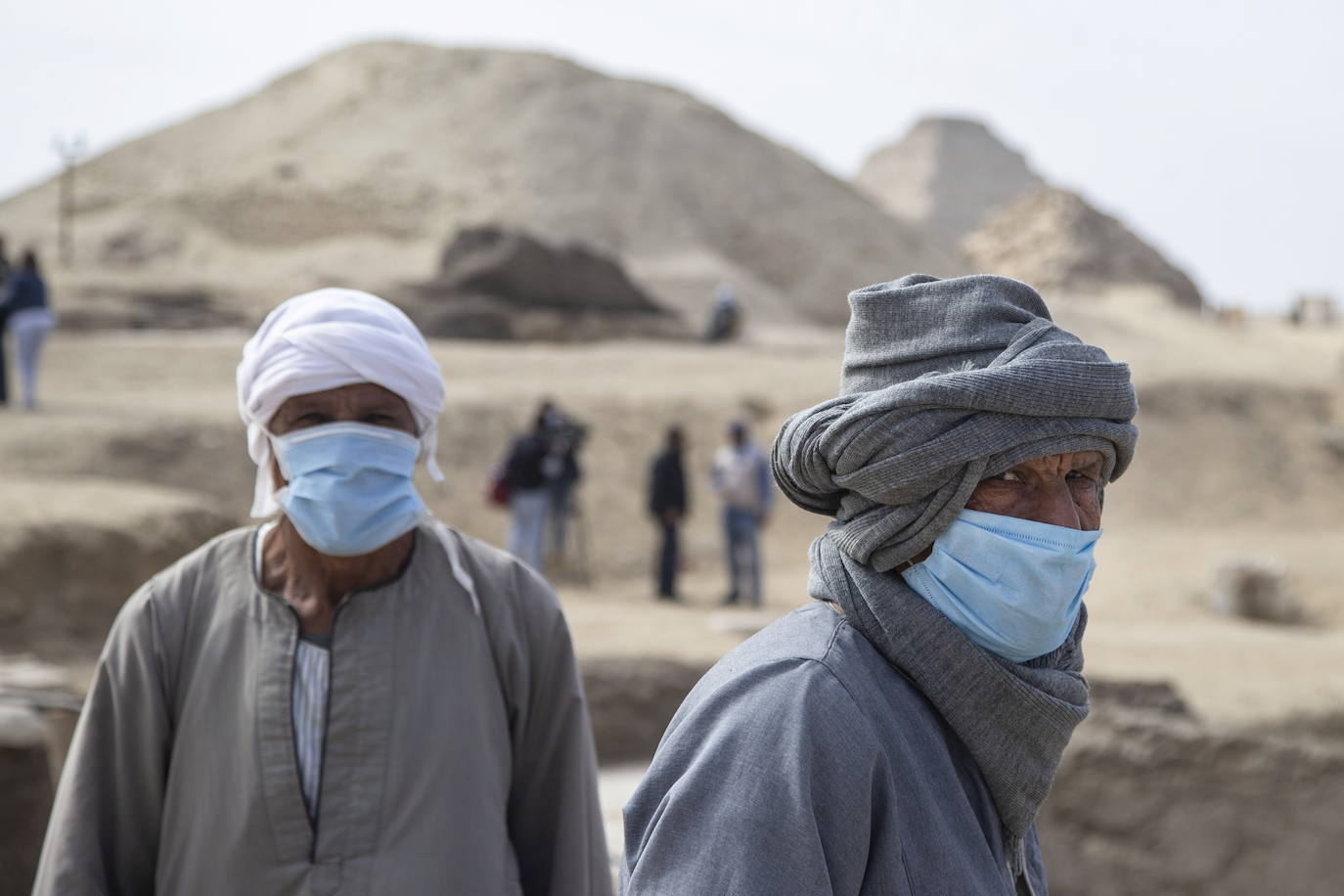 Egipto muestra los nuevos «grandes descubrimientos» de la necrópolis de Saqqara