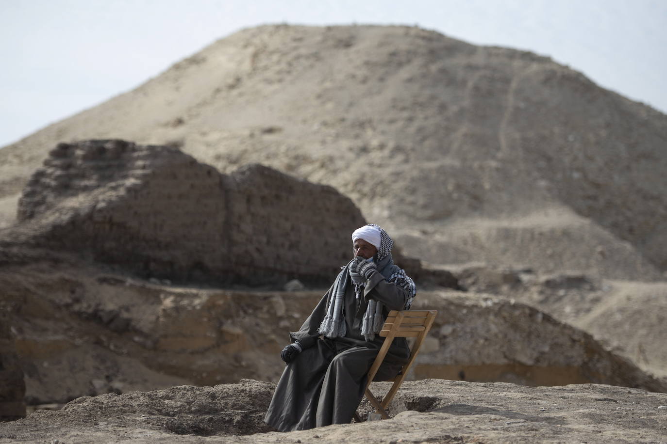 Egipto muestra los nuevos «grandes descubrimientos» de la necrópolis de Saqqara