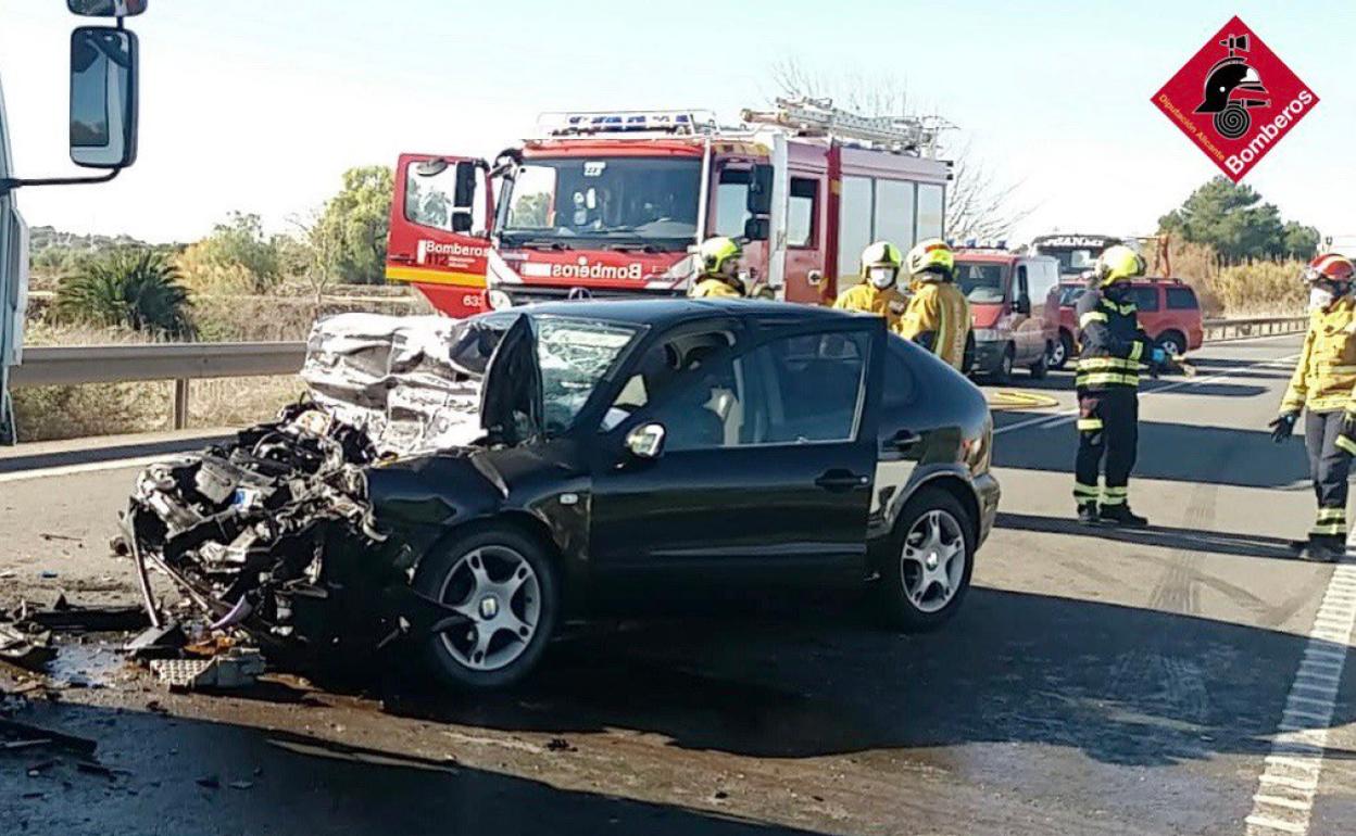 Estado en el que ha quedado el vehículo siniestrado. 