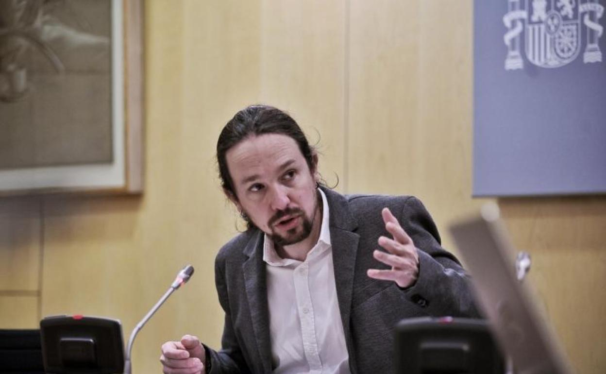 Pablo Iglesias, vicepresidente segundo del Gobierno y secretario general de UP