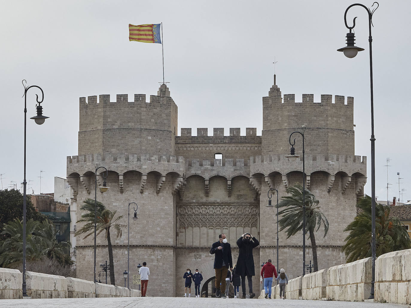 Fotos: &#039;Hortensia&#039; obliga a cerrar parques, jardines y cementerios y provoca incidentes debido a las fuertes rachas de viento