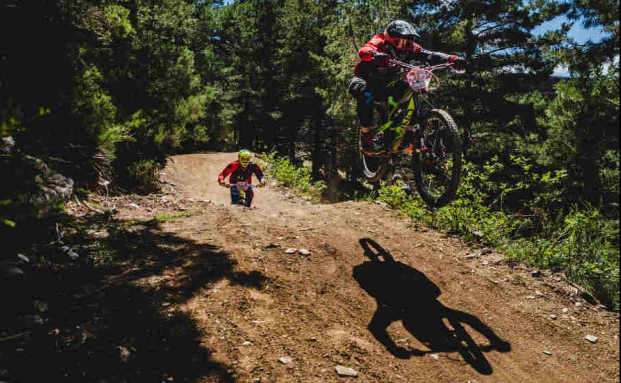 Ciclismo de montaña.