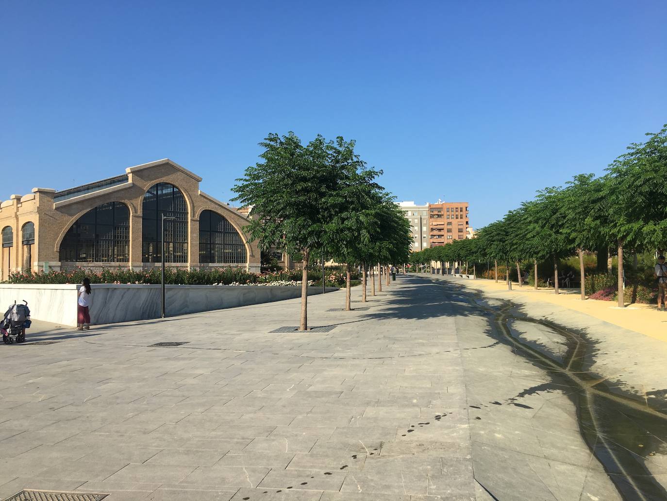 El Parque Central de Valencia es uno de los 11 finalistas al premio Rosa Barba de la undécima bienal de paisaje de Barcelona, uno de los certámenes de paisajismo «más prestigiosos». Así, competirá con otros diez finalistas de todo el mundo, entre ellos jardines de Shangai, Lisboa, Medellín, Brooklyn o Bangkok, entre otros. También el jardín de la plaza de Amparo Arce, en Benimaclet, se encuentra entre los jardines que han concurrido al premio. El jurado del premio ha valorado que el Parque Central es uno de los proyectos urbanos y de infraestructura «más importantes de la ciudad» y que, a su finalización, «se convertirá en uno de los pulmones verdes de la ciudad puesto que conectará barrios que hasta ahora estaban separados por las vías del tren». El jurado de la bienal también ha valorado la utilización del agua como «eje vertebrador» de todo el jardín, según ha indicado el Ayuntamiento de Valencia en un comunicado.