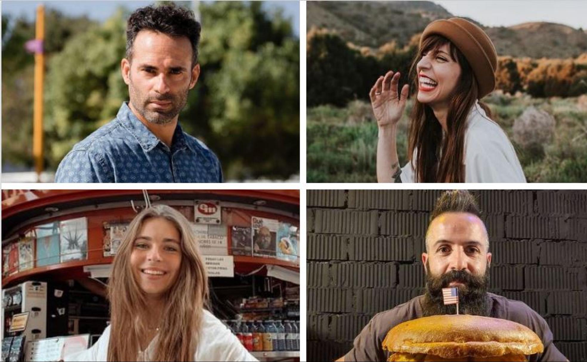 Carles Caparrós, Verónica Sánchez, Aitana Soriano y Jorge González. 