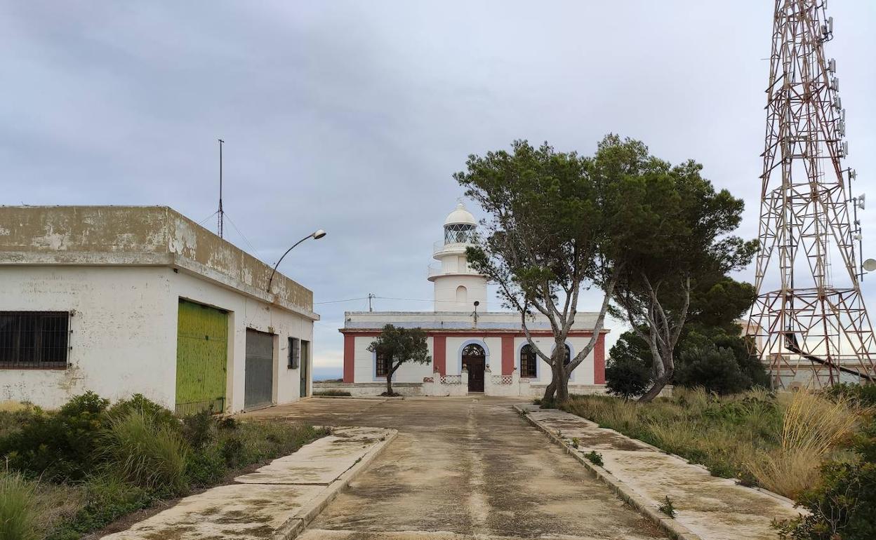 Imagen del faro del Cap de Sant Antoni, en el término municipal de Xàbia.