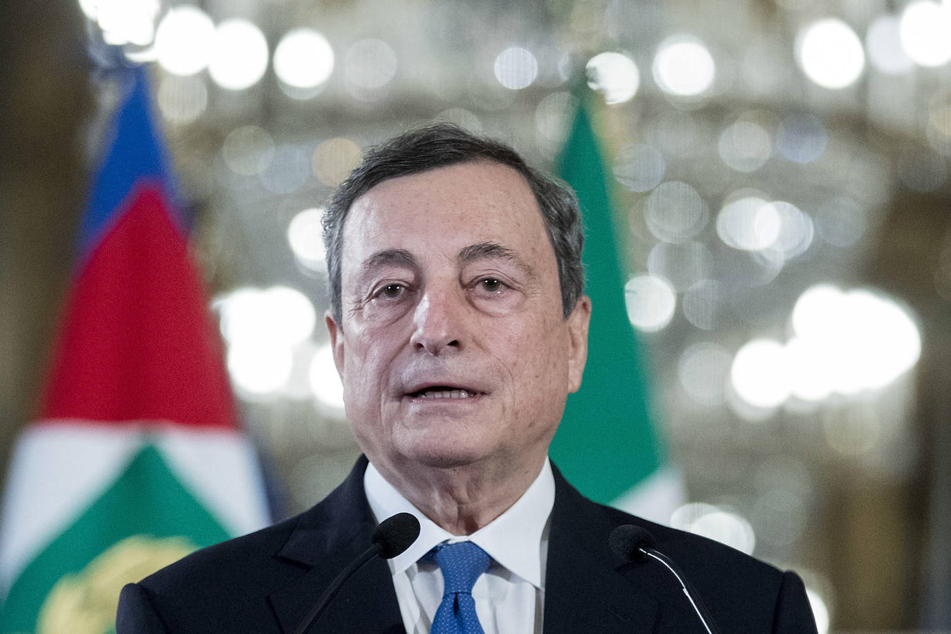 Mario Draghi trata de formar el nuevo Gobierno italiano.