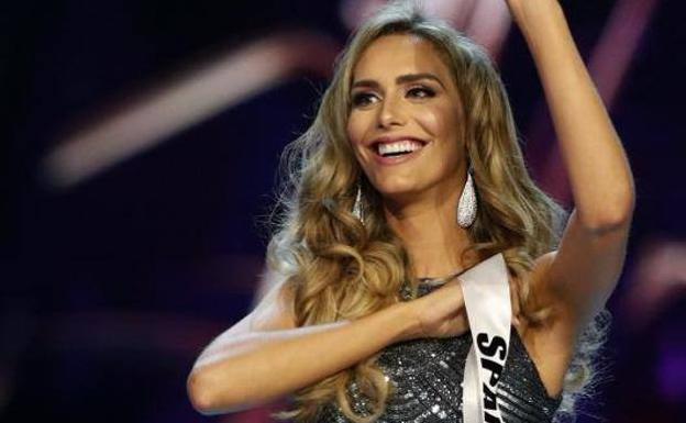 ´Ángela Ponce durante su participación en Miss Universo.