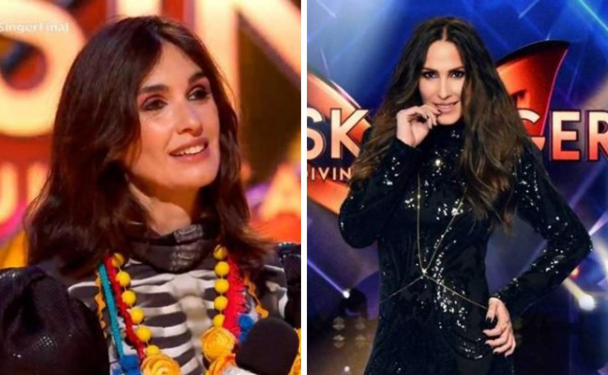 La actriz Paz Vega, Catrina en la primera edición del programa, y la cantante Malú.