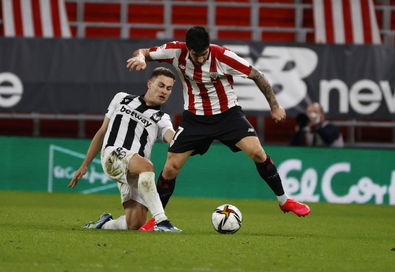 Las mejores imágenes del Athletic - Levante (11/02/2021). 