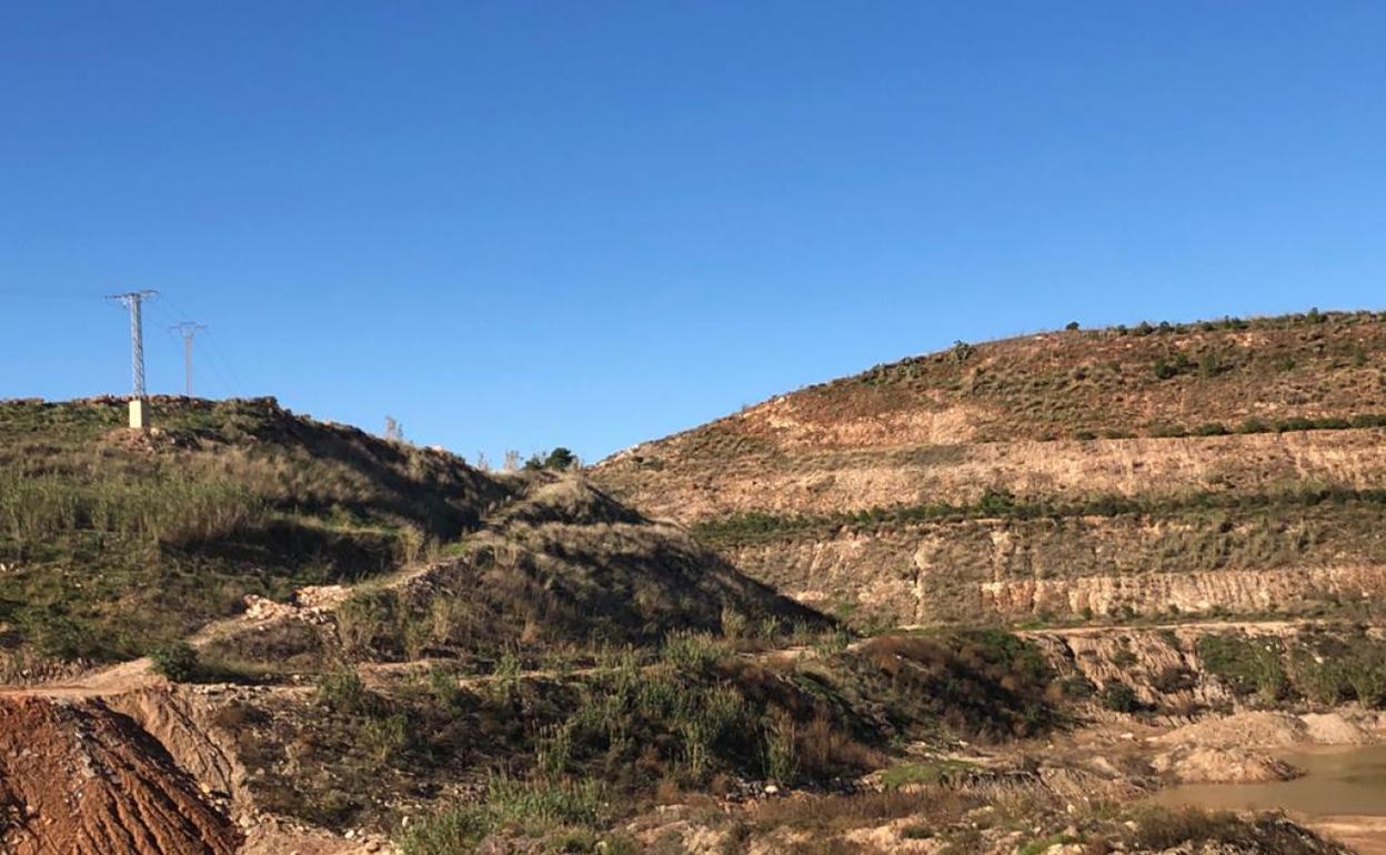 Cantera en Corbera.