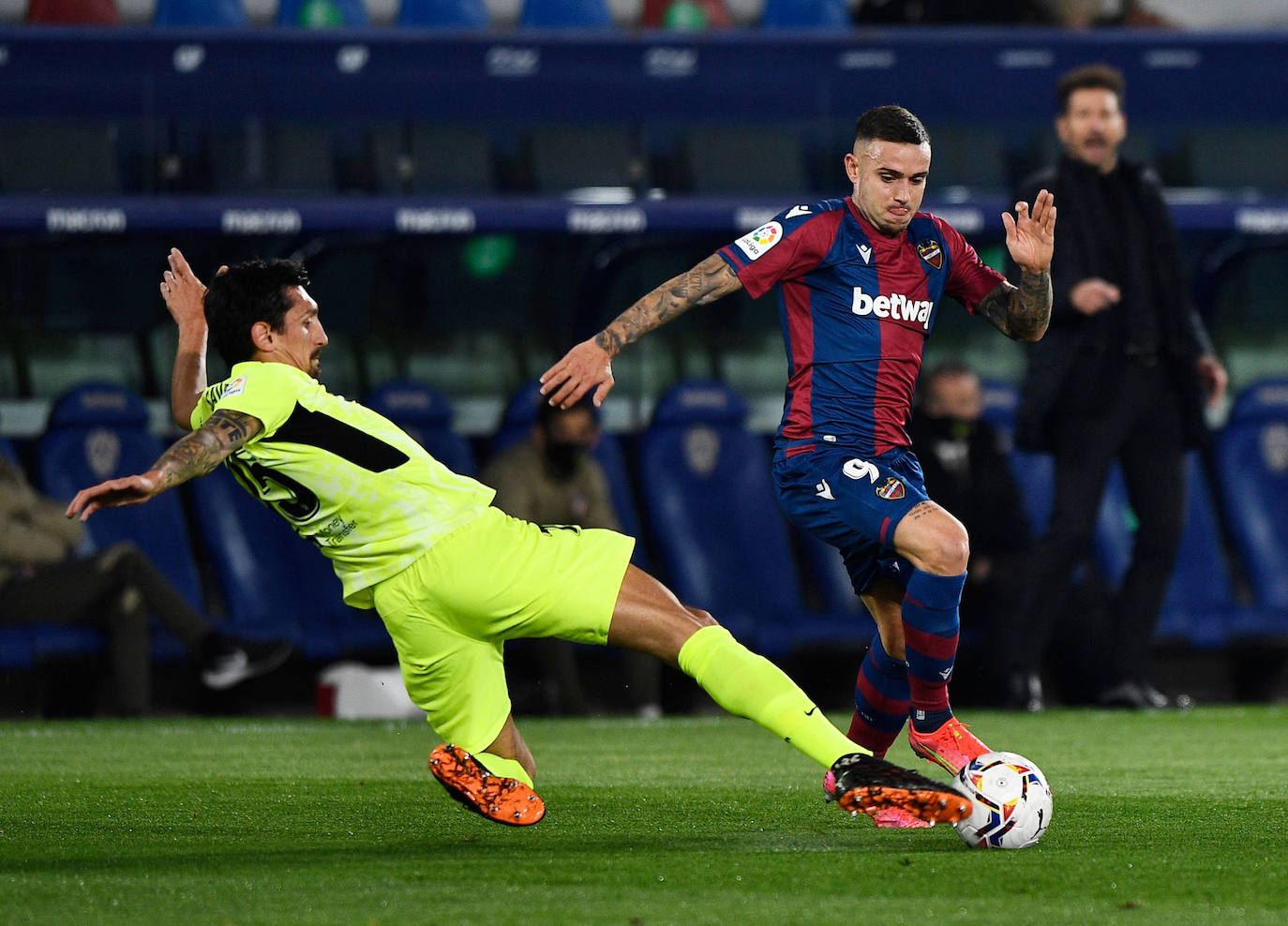 Fotos: Las mejores imágenes del Levante UD-Atlético de Madrid