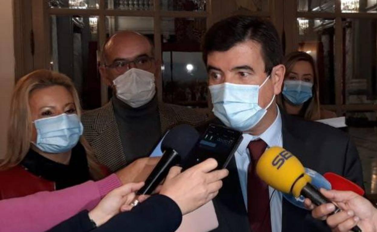 El portavoz de Ciudadanos, Fernando Giner. 