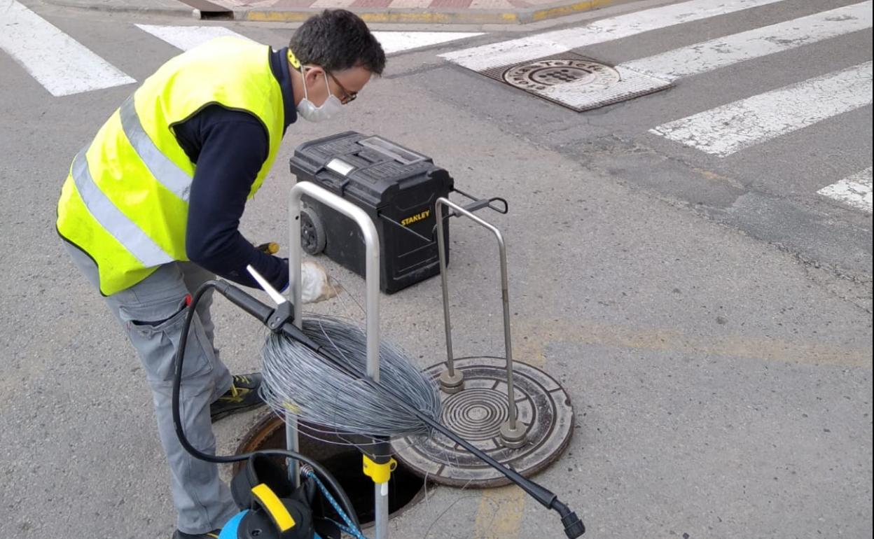 Tareas en la calle. 