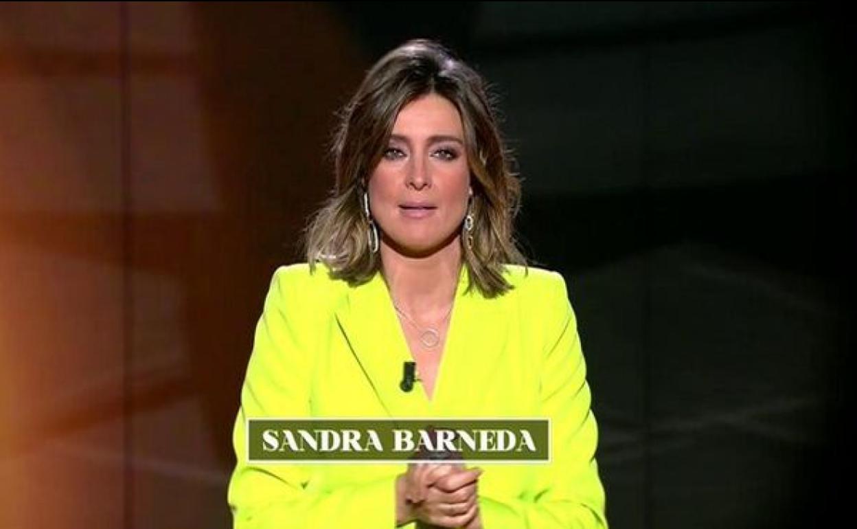 Sandra Barneda, presentadora de 'El Debate de las Tentaciones''.